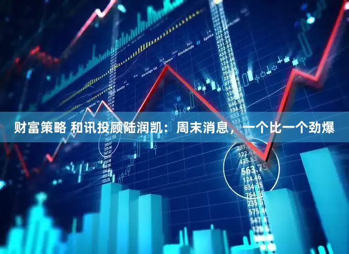财富策略 和讯投顾陆润凯：周末消息，一个比一个劲爆